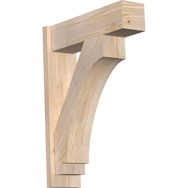Ekena Millwork Imperial Block Smooth Outlooker, Douglas Fir, 7 1/2"W x 26"D x 34"H OUT08X26X34IMP05SDF - main